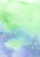 Fototapeta na wymiar abstract blu green watercolor backdrop for stories
