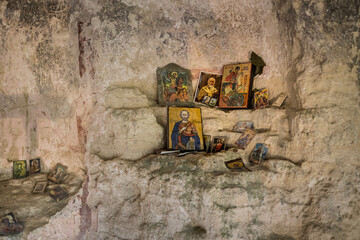 Aladzha rock monastery in Bulgaria