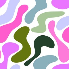 Abstract seamless dots spot pattern for textiles and packaging and gifts and cards and linens and kids and kitchen