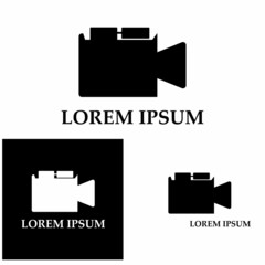 Camera Photography icons set. Security Camera Icon. photo and video icon. multimedia icon Flat line vector icons