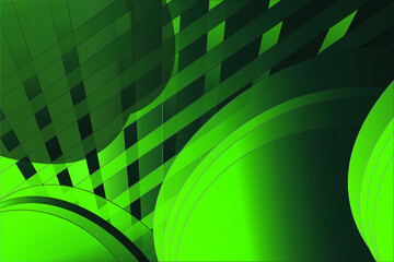 Abstract green background with lines