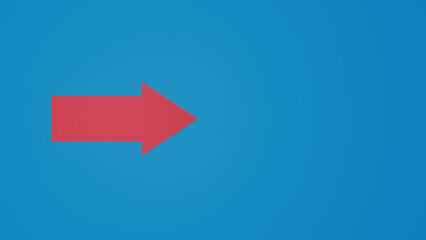 3d image multi-colored pointers, arrows