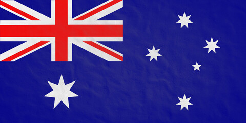 Australia background pattern template - Abstract stone concret wall texture in the colors of  australian flag
