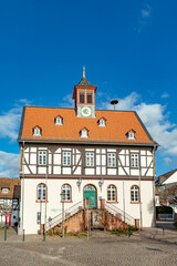 Fototapeta na wymiar old townhall of Bad Vilbel, Hesse, Germany