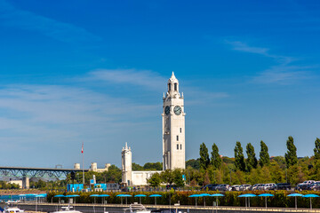 Montreal clock tower, Quebec, Canada