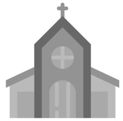 CHURCH flat icon,linear,outline,graphic,illustration