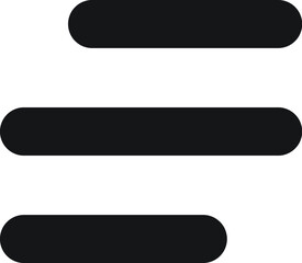 menu icon vector design template. Menu Icon vector. web menu icon. hamburger menu symbol