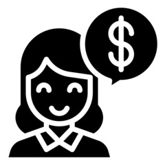 MONEY glyph icon,linear,outline,graphic,illustration