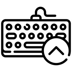 CONTROL line icon,linear,outline,graphic,illustration