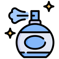 PERFUME filled outline icon,linear,outline,graphic,illustration