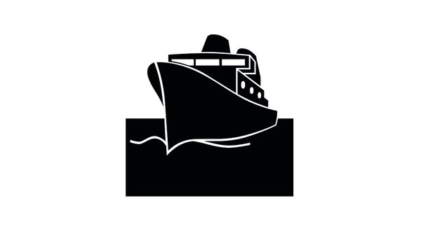 Letter Initial SHIP Vector Logo Design