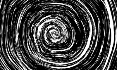 Black and white grainy swirl.
