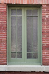 Old vintage brick building.