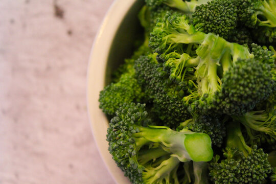Du brocoli en fleurons