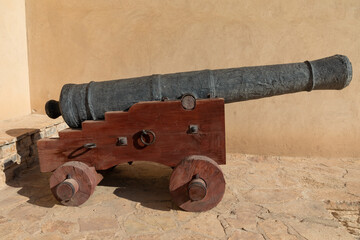 The cannon of Nizwa Castle, which is called al-Shahba