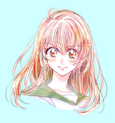 小悪魔風の女性