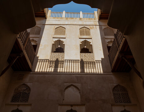 Jibreen Fort and its beautiful ancient architecture , Bahla, Oman