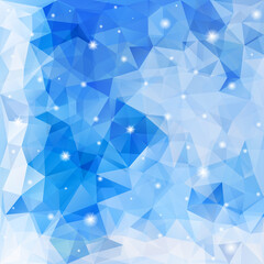 Abstract polygon background.