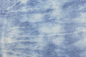 Texture of blue jeans