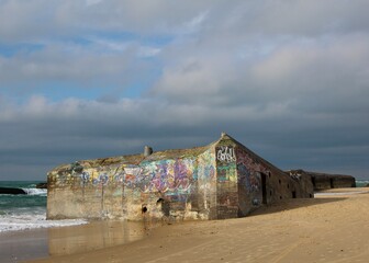 Bunker sur la plage