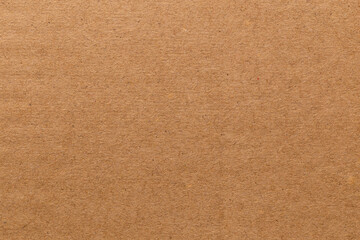 Brown eco recycled kraft paper sheet texture cardboard background.