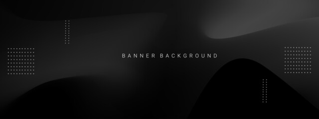 Dark geometric black abstract background elegent design pattern.