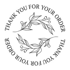 Vintage vector thank you handwritten inscription. hand drawn lettering. Thank you calligraphy. Thank you card. Vector illustration.