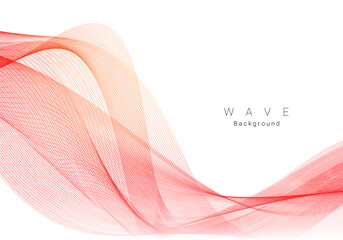 Abstract colorful modern wave background