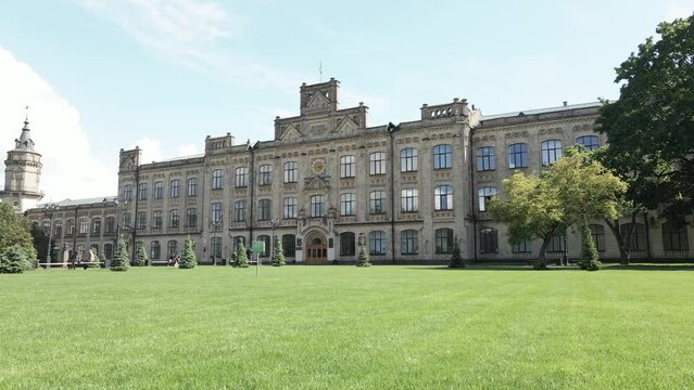 Kyiv. Ukraine. Kyiv Polytechnic Institute. Aerial view.