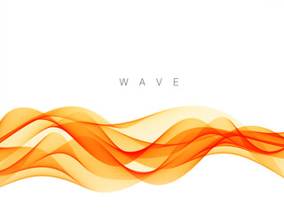 Abstract colorful modern wave background