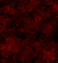 Blood with infection close-up. Infected blood under a microscope. Virus in the blood