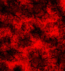 Blood with infection close-up. Infected blood under a microscope. Virus in the blood