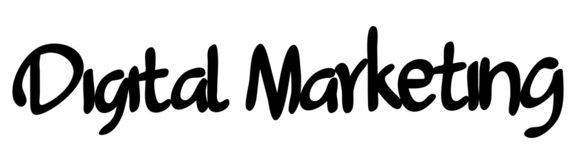 motivational words written by hand with basic colors black and white