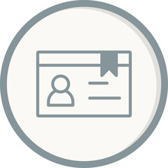 Membership Card Icon