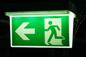 emergency exit sign
