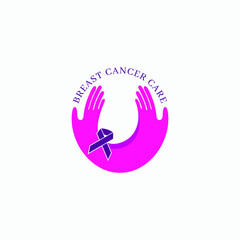 Logo design inspiration for women care about breast cancer