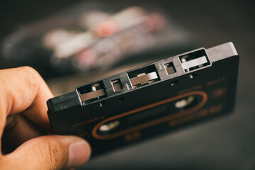 Audio cassette tape