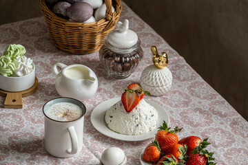 still life with strawberries
