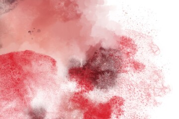 Red watercolor background for your design 