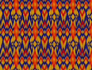 geometric ethnic vintage texture vector art design. textile fashion pattern line  ikat seamless pattern and batik fabric texture asian background wallpaper geometry indian. Ethnic abstract ikat art .