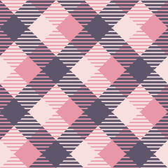 Mauve pink , pastel pink and lavender plaid pattern, repeatable and seamless.
