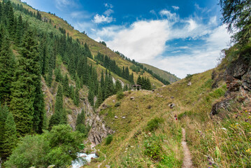 Obraz premium landscape in the mountains