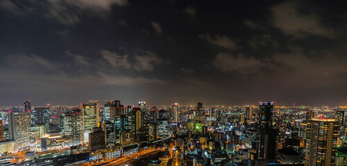 Fototapeta na wymiar Osaka Night