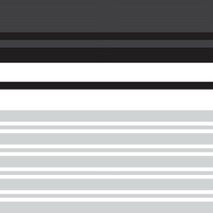 Obraz premium Black and White Double Striped seamless pattern design