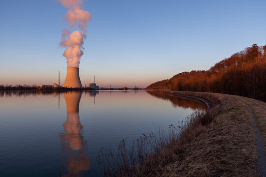 Kernkraftwerk Isar1 Ohu bei Landshut
