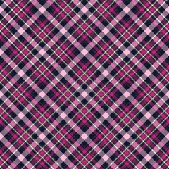 Purple Chevron Plaid Tartan textured Seamless Pattern Design