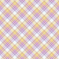 Orange Chevron Plaid Tartan textured Seamless Pattern Design