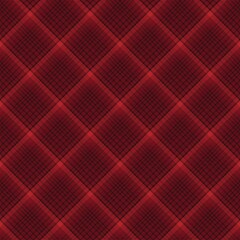 Red Chevron Plaid Tartan textured Seamless Pattern Design