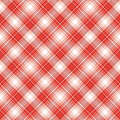 Red Chevron Plaid Tartan textured Seamless Pattern Design
