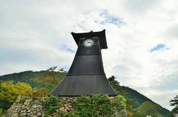 出石 日本最古の時計台